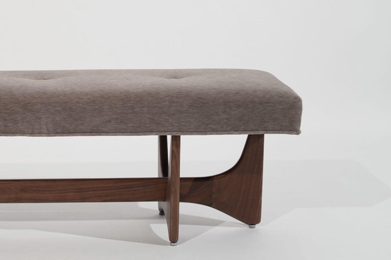 Artisanal Bench in Special Walnut