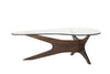 Asymmetrical Walnut Cocktail Table by Adrian Pearsall, C. 1950s