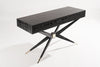 Sputnik Console Table in Black Ceruse