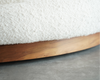 Milo Baughman Satellite Chaise Lounge in Boucle and Walnut, C. 1970s