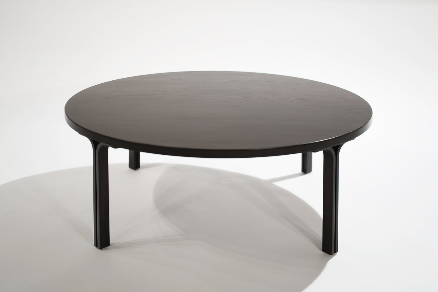 Modernist Walnut Coffee Table in Ebony
