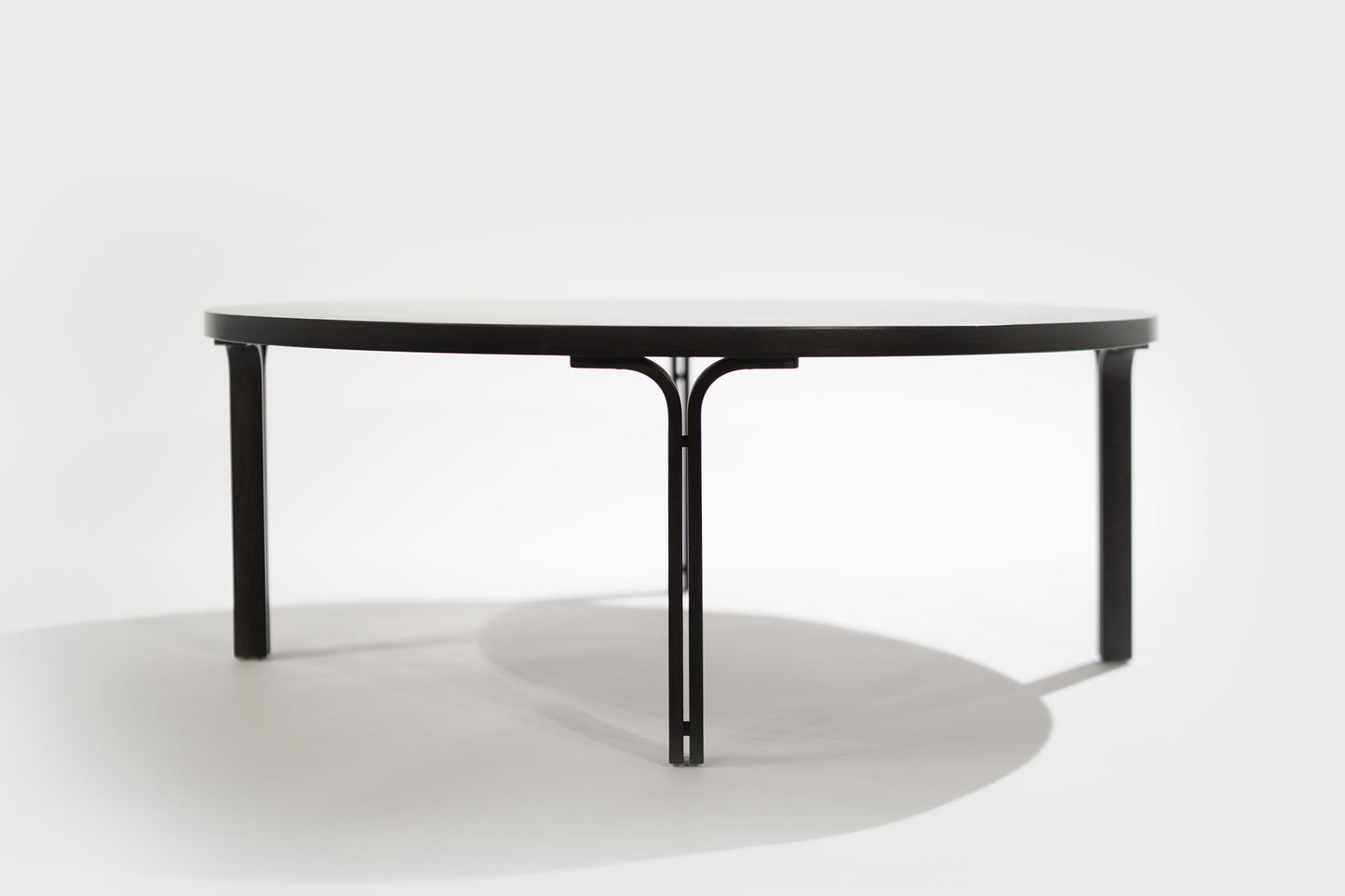 Modernist Walnut Coffee Table in Ebony