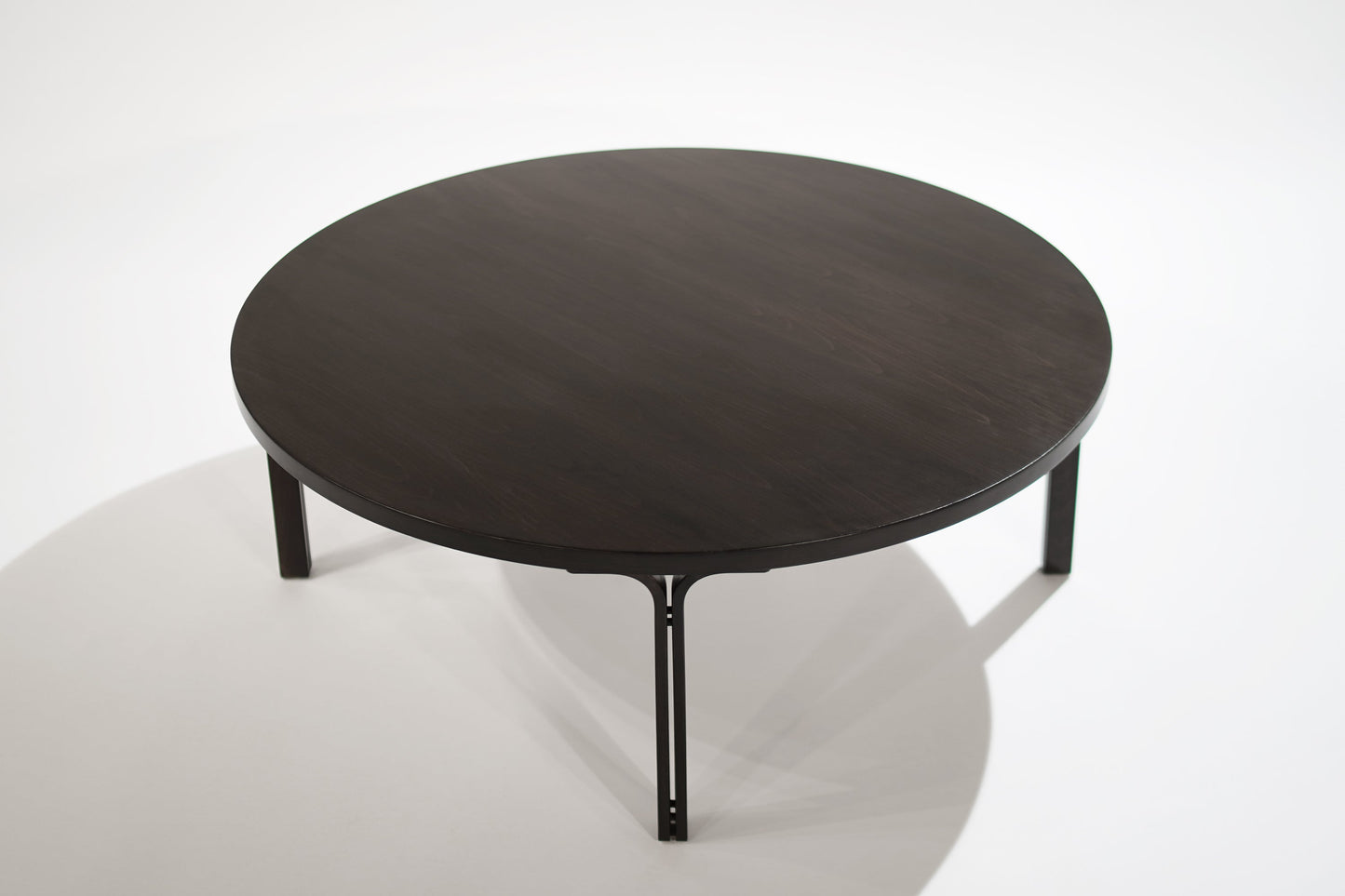 Modernist Walnut Coffee Table in Ebony