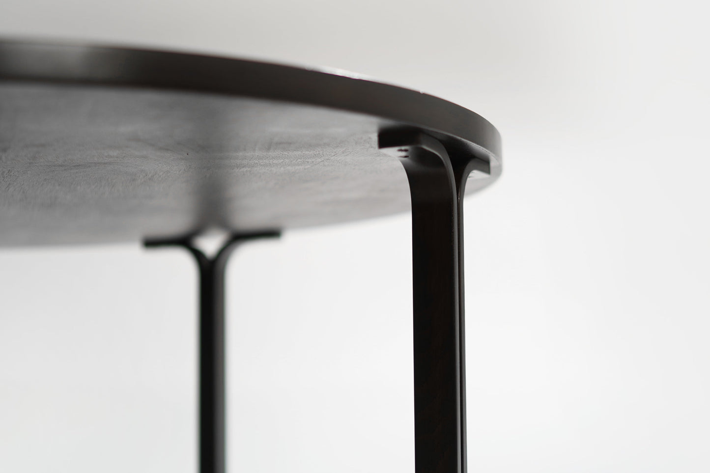 Modernist Walnut Coffee Table in Ebony