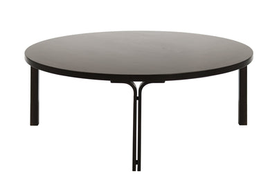 Modernist Walnut Coffee Table in Ebony