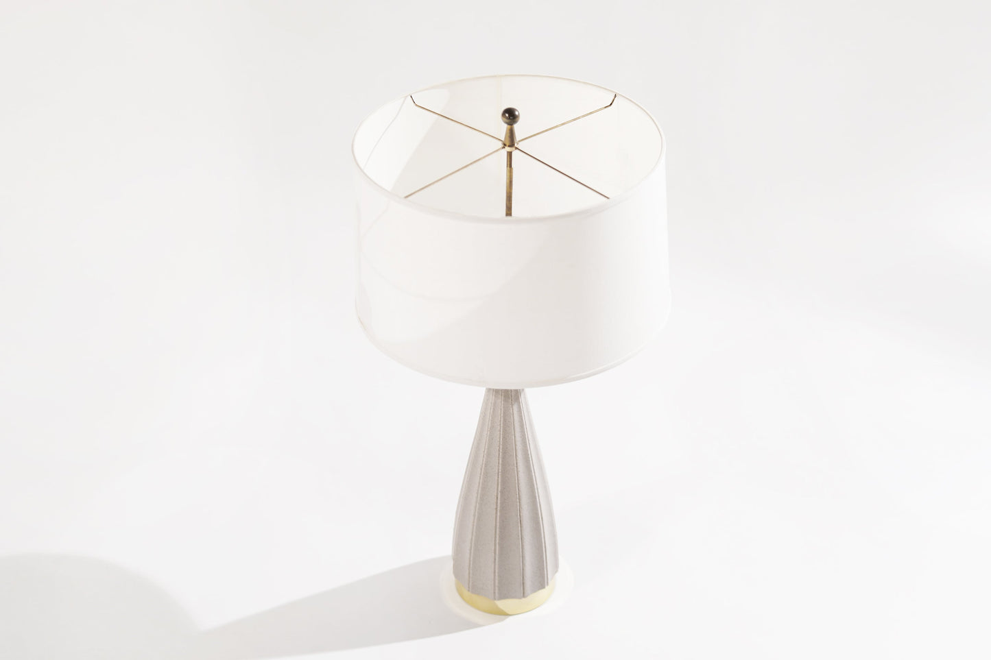 Porcelain Table Lamp by Gerald Thurston for Lightolier, 1950s