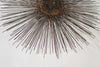 Industrial Metal Alloys Sunburst Wall Sculpture, C. 1970s
