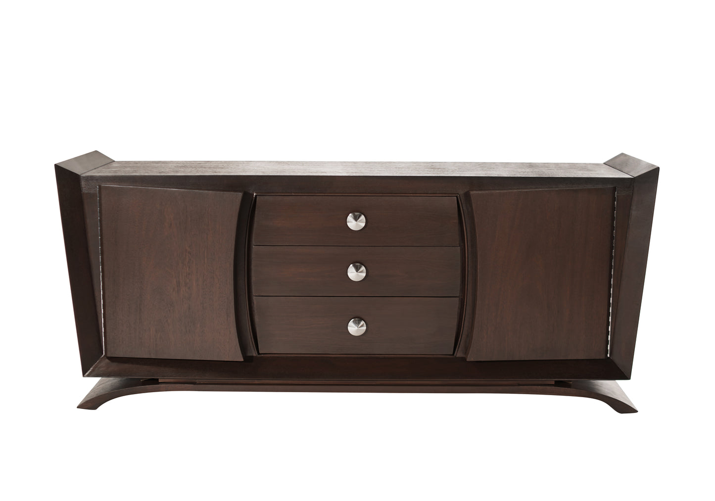 Mahogany Dresser by Brown Saltman, C. 1950s