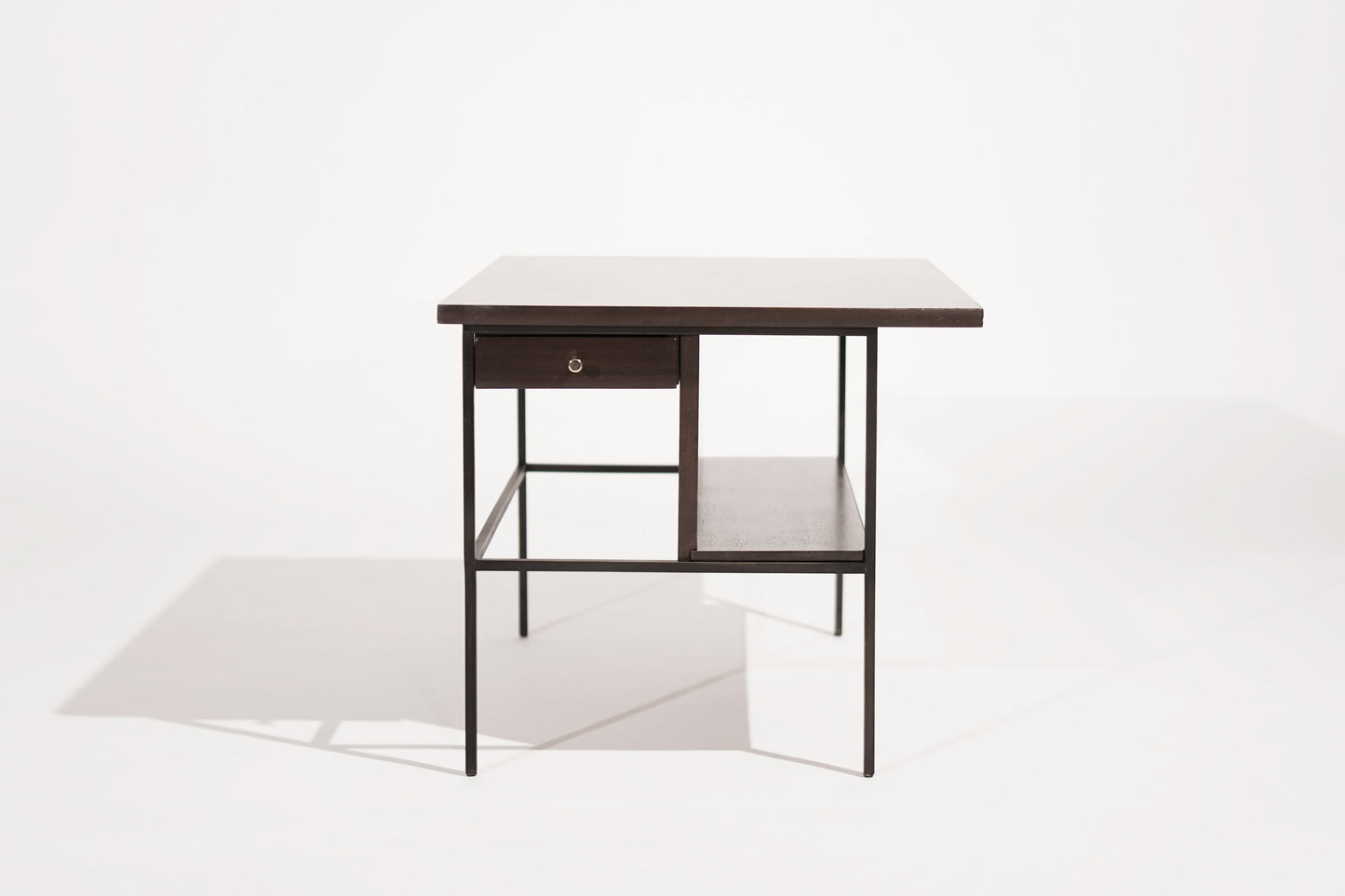 Set of Bronze Frame End Tables by Paul McCobb