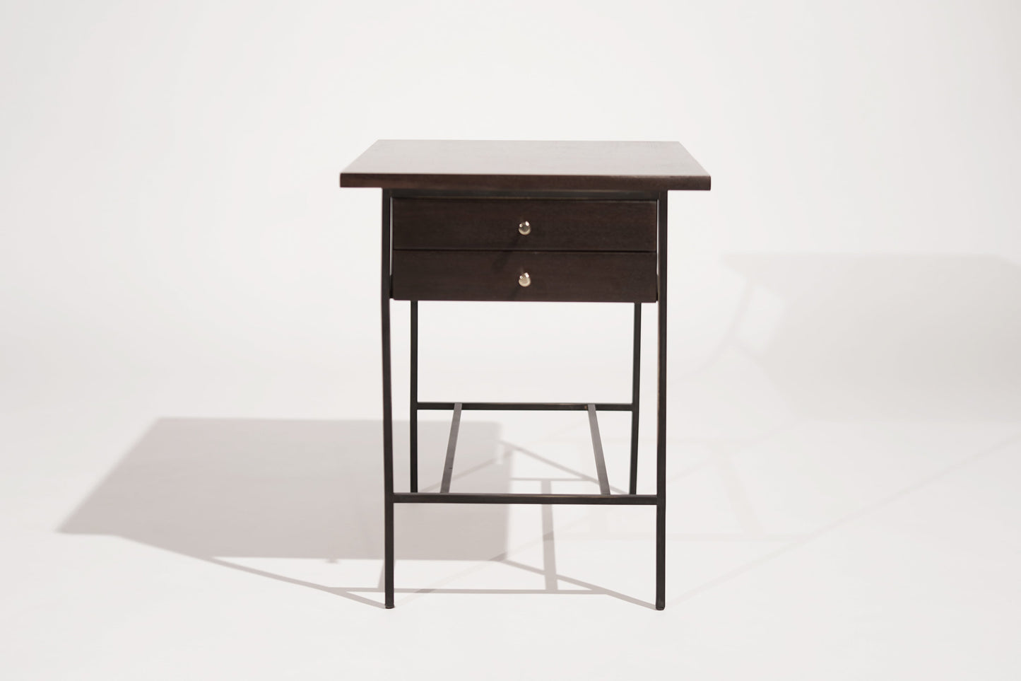 Set of Bronze Frame End Tables by Paul McCobb