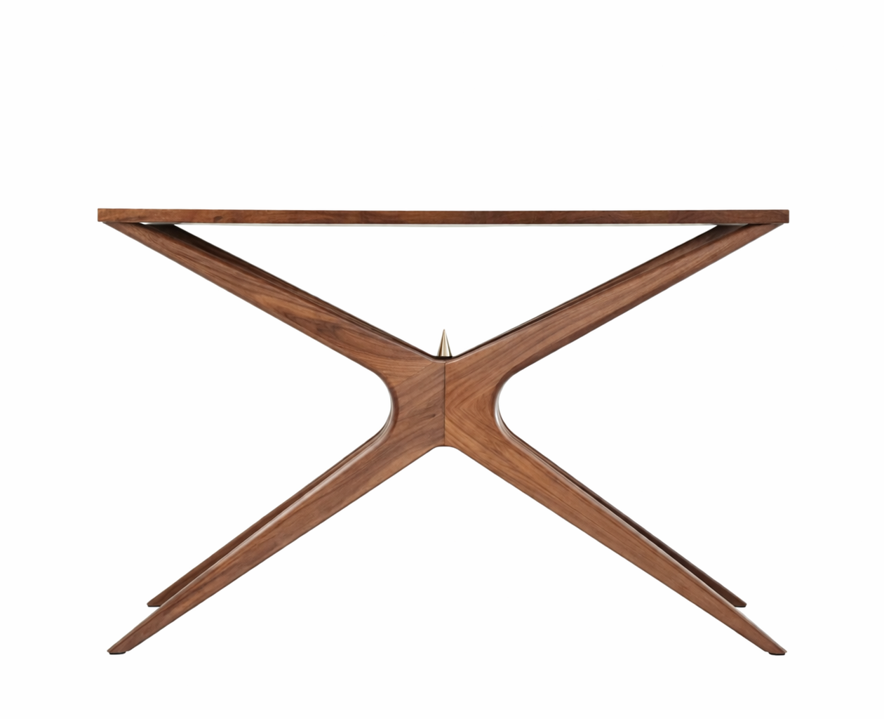 Gazelle Console Table in Natural Walnut Series 48
