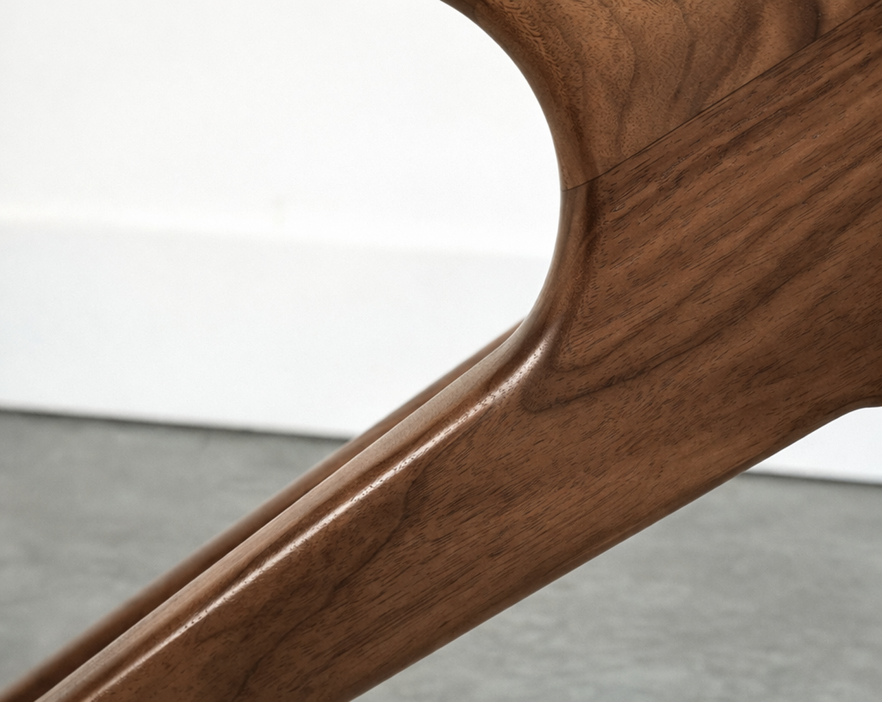 Gazelle Console Table in Natural Walnut Series 48