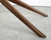 Gazelle Console Table in Natural Walnut Series 48