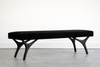 Crescent Bench Series 60 in Blackout Oak