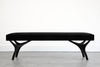 Crescent Bench Series 60 in Blackout Oak