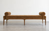Linear Daybed – Double Bolster in Natural Walnut Series 72