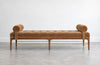 Linear Daybed – Double Bolster in Natural Walnut Series 72