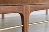 Linear Daybed – Double Bolster in Natural Walnut Series 72