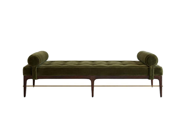 Linear Daybed – Double Bolster in Espresso Walnut Series 72
