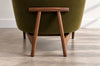 Lounge Chairs Model 2136 by Jens Risom in Velvet and Walnut, C. 1950s