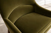 Lounge Chairs Model 2136 by Jens Risom in Velvet and Walnut, C. 1950s