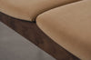 Wave III Bench in Dark Walnut