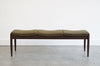 Wave III Bench in Espresso Walnut