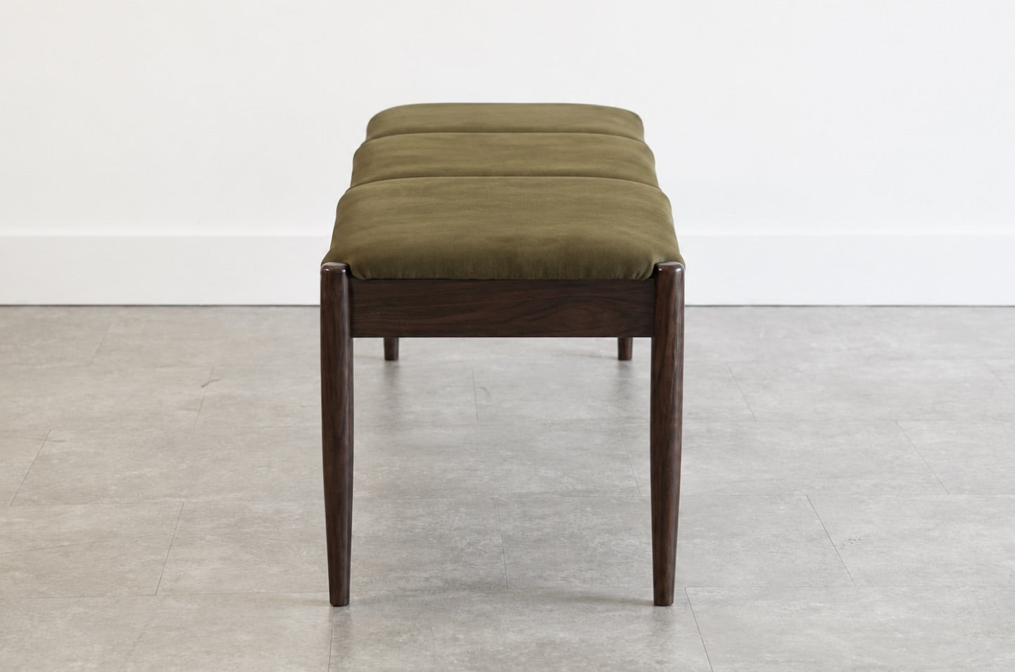 Wave III Bench in Espresso Walnut