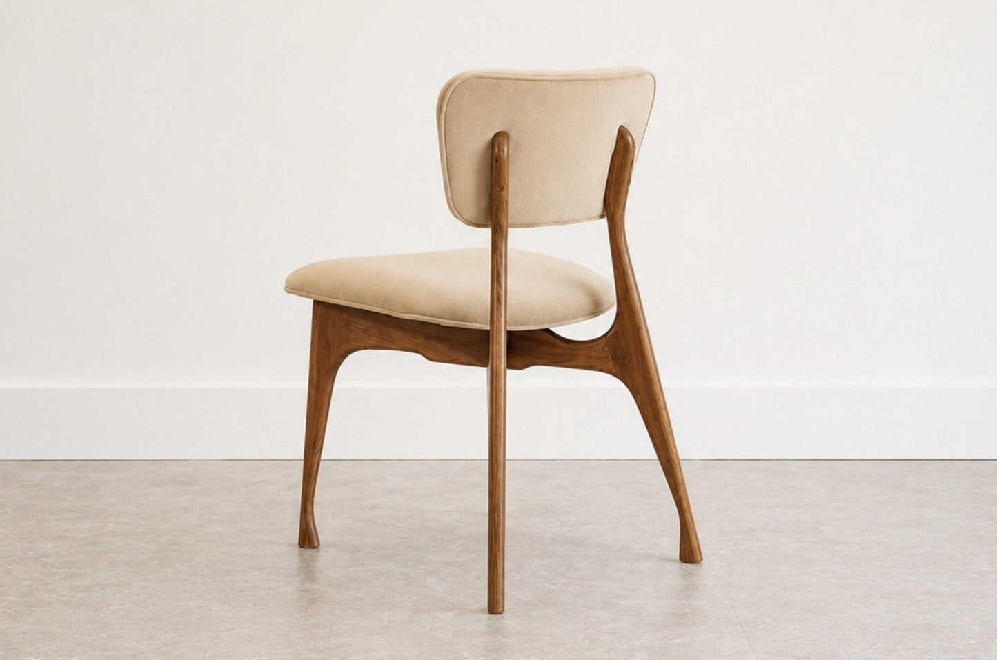 ICO Dining Chair in Natural Walnut