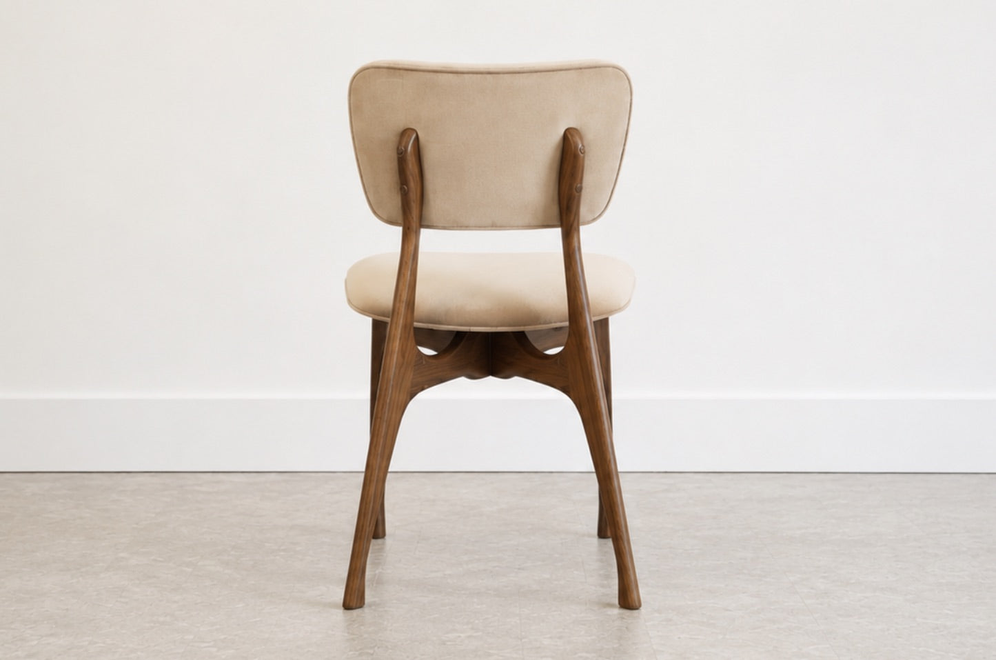 ICO Dining Chair in Natural Walnut