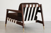 Walnut Lounge Chairs by Edmond J. Spence, C. 1950s