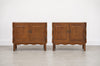 Pair of Danish Oak Cabinets Attributed to Henning Kjærnulf, Denmark, c. 1960s