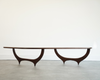 Contour Coffee Table in Special Walnut by Stamford Modern