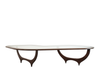 Contour Coffee Table in Special Walnut by Stamford Modern