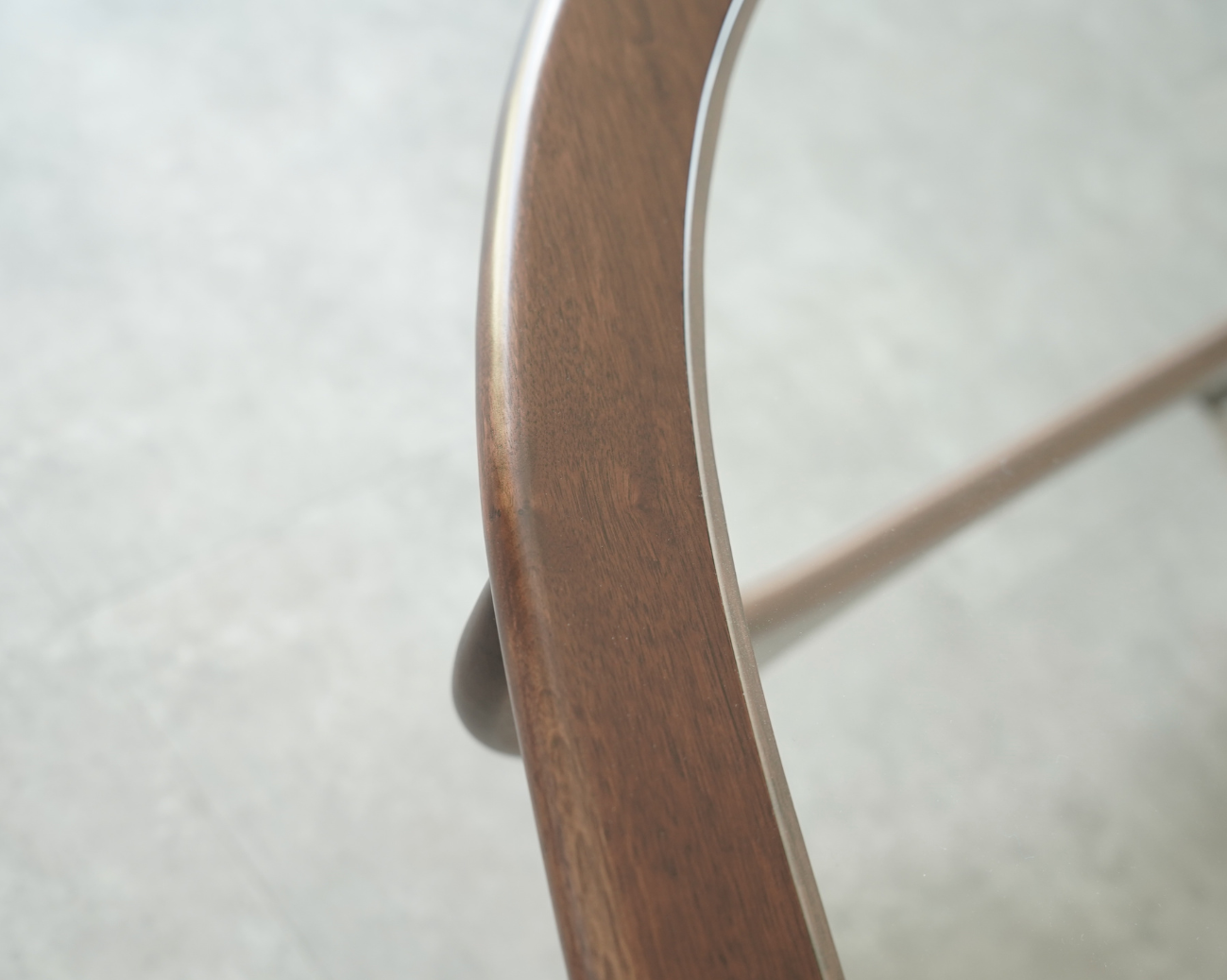Contour Coffee Table in Special Walnut by Stamford Modern