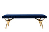 Crescent Bench Series 60 in Brass