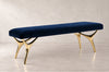 Crescent Bench Series 60 in Brass
