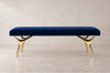 Crescent Bench Series 60 in Brass