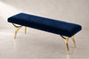 Crescent Bench Series 60 in Brass