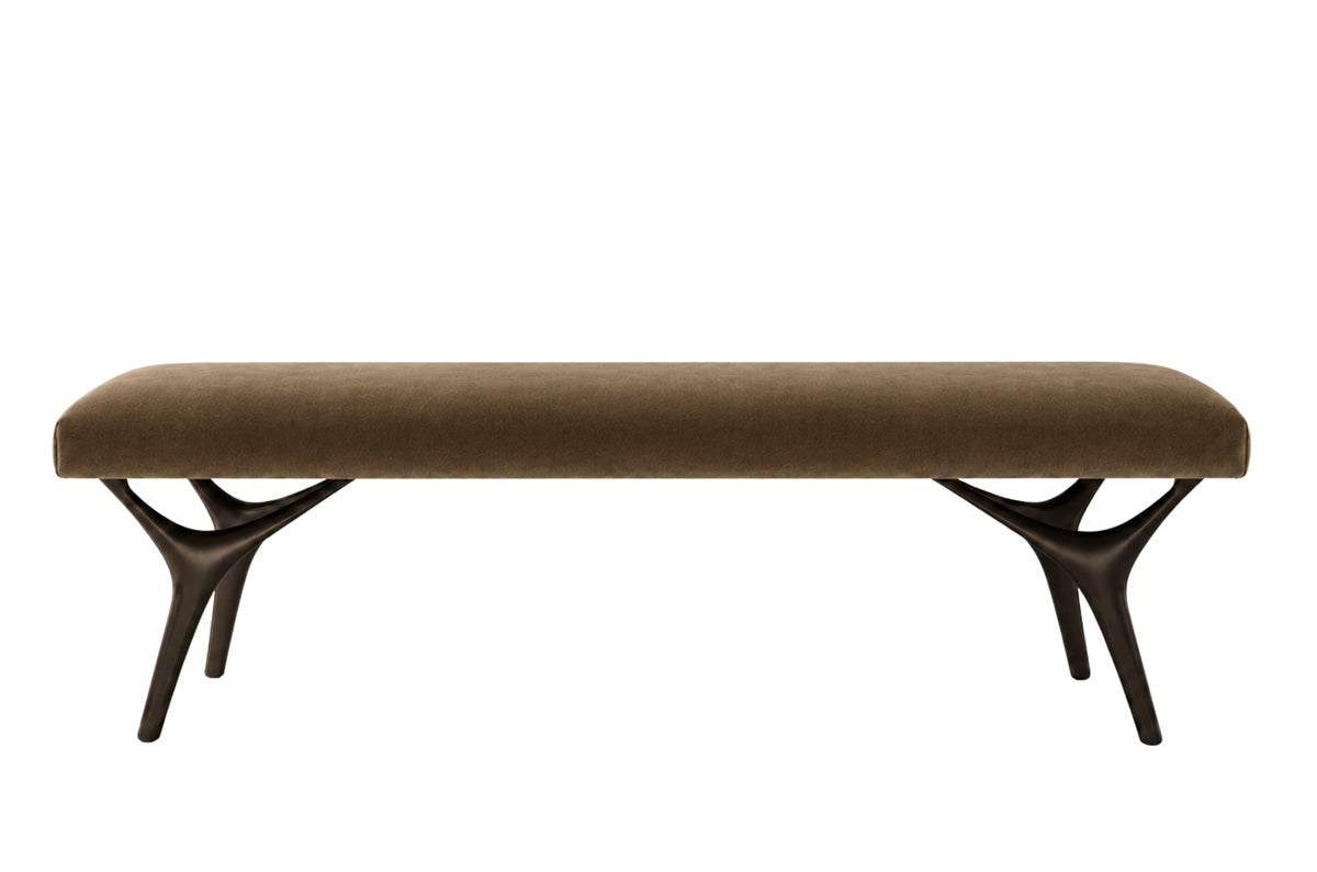 Crescent Bench Series 60 in Bronze