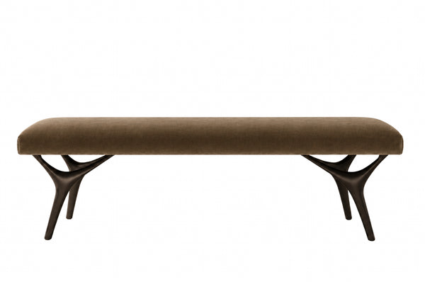 Crescent Bench Series 60 in Bronze