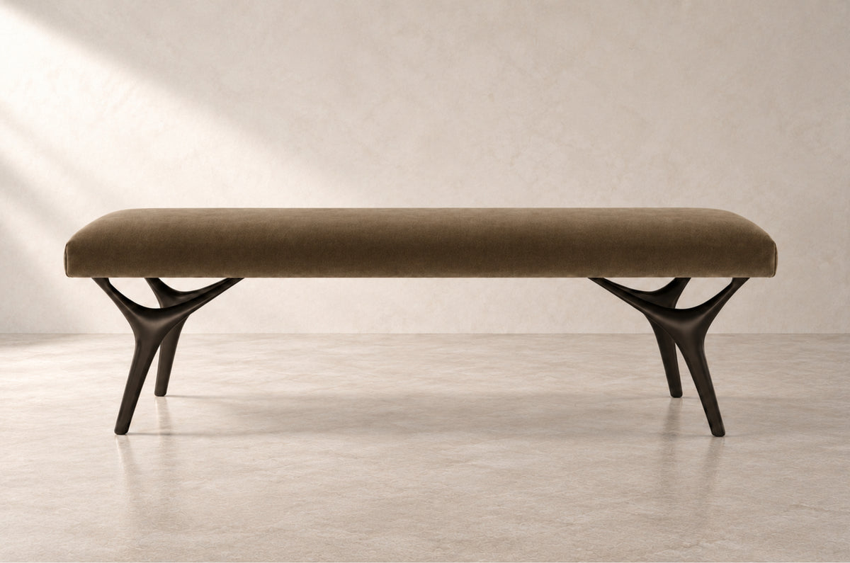 Crescent Bench Series 60 in Bronze