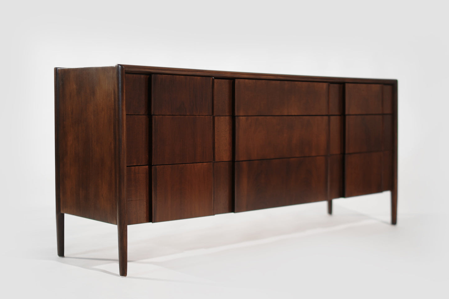 Walnut Dresser by Drexel, C. 1950s