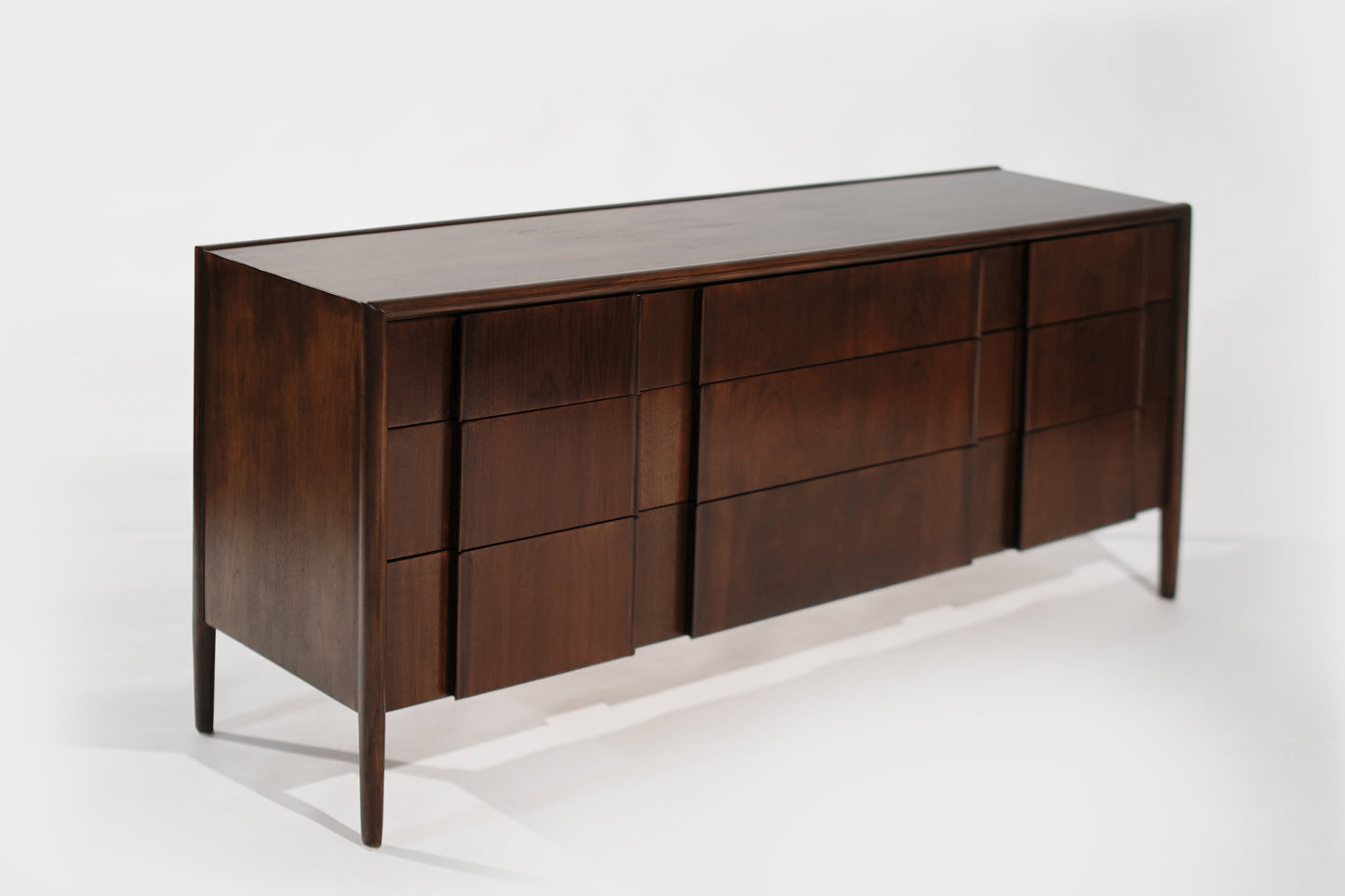 Walnut Dresser by Drexel, C. 1950s