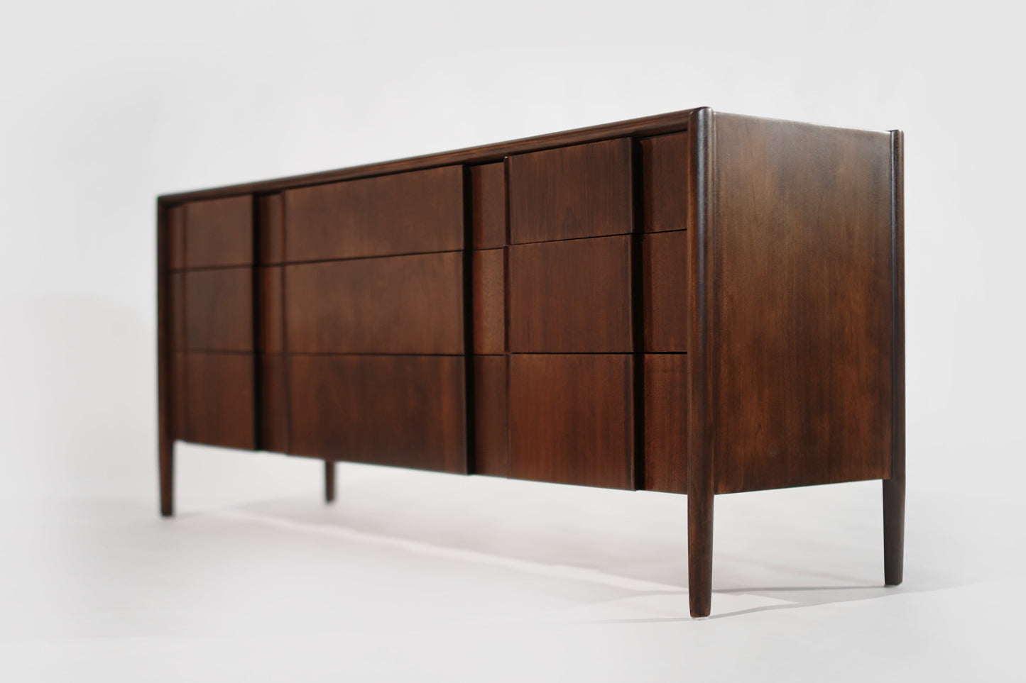 Walnut Dresser by Drexel, C. 1950s