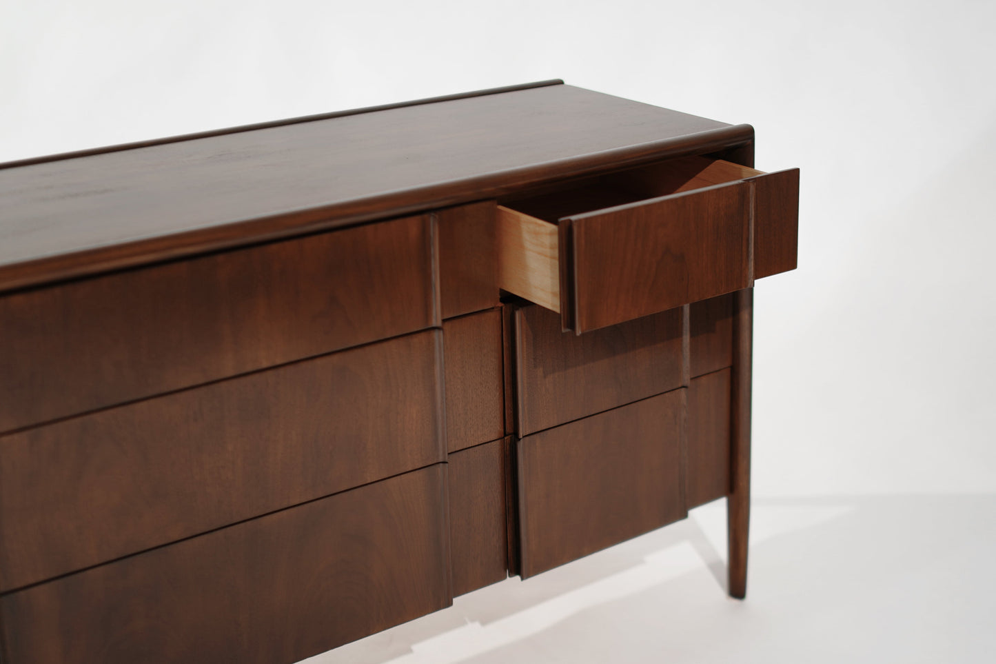 Walnut Dresser by Drexel, C. 1950s