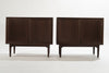 Set of Walnut Cabinets by Kipp Stewart, 1950s