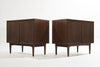 Set of Walnut Cabinets by Kipp Stewart, 1950s