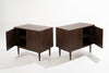 Set of Walnut Cabinets by Kipp Stewart, 1950s