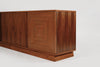 Scandinavian Modern Teak & Walnut Credenza, C. 1950s